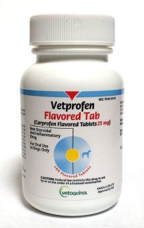 Vetprofen Flavored Tabs 25mg 180 Count