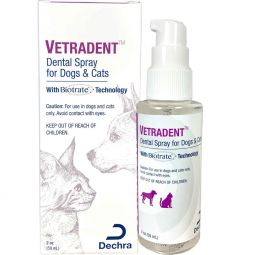 Vetradent Dental Spray for Dogs and Cats 2oz