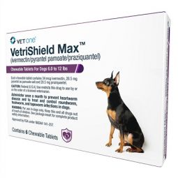 VetriShield Max For Dogs 6-12 lbs 6 Month