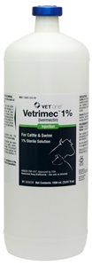 Vetrimec Injection (Ivermectin 1 %) 1000mL