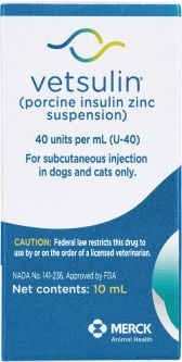 Vetsulin for Dogs and Cats 10 mL