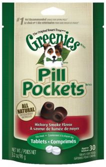 Greenies Pill Pockets Hickory (3.2 oz) 30 ct