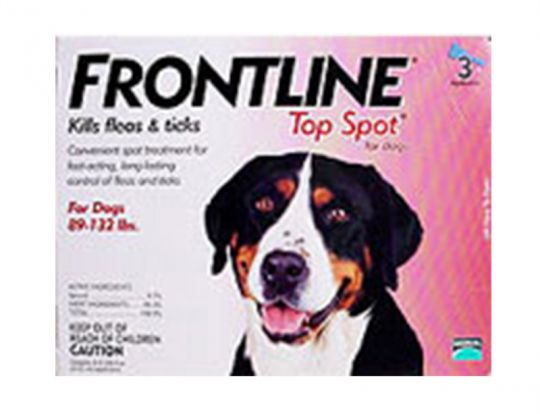 3 month Frontline Top Spot for Dogs 89 132 lbs