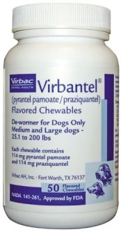 Virbantel 30 mg PER CHEWABLE