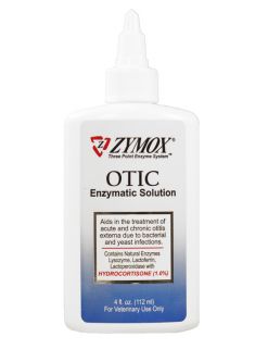 Zymox Otic with Hydrocortisone 1.0% 4oz
